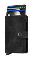 Mini Wallet Vintage, Black - Caswell's Fine Menswear