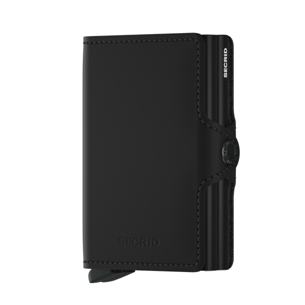 SECRID TWINWALLET MATTE BLACK - Caswell's Fine Menswear